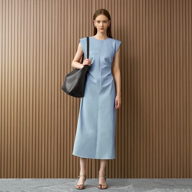 The 5 most elegant and flexible long dresses for fall - Photo 6.