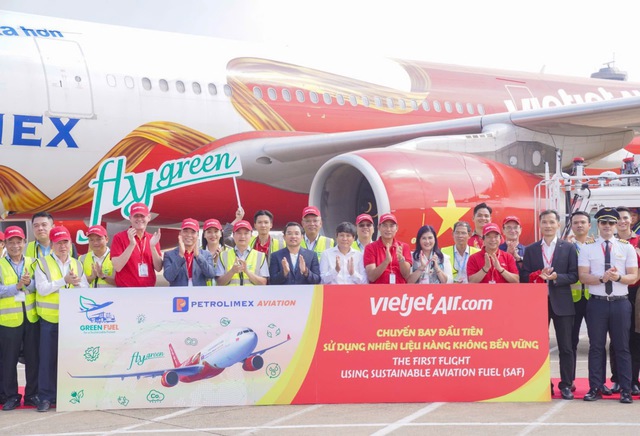 Vietjet tiên phong khai thác chuyến bay sử dụng nhiên liệu hàng không bền vững SAF- Ảnh 5.