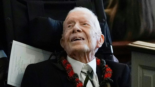 Cựu Tổng thống 100 tuổi Jimmy Carter bỏ phiếu, hoàn thành tâm nguyện ủng hộ bà Harris- Ảnh 1.