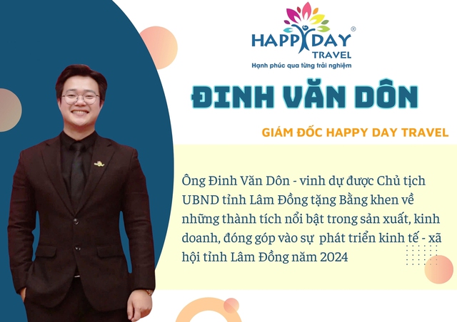 Chân dung CEO trẻ Đinh Văn Dôn