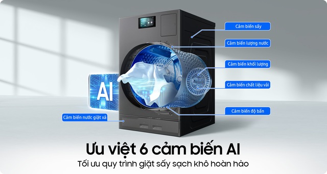 Samsung Bespoke AI Heatpump với thiết kế đột phá, tạo nên trải nghiệm giặt sấy độc đáo - Ảnh 4.