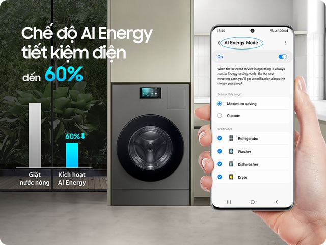 Samsung Bespoke AI Heatpump với thiết kế đột phá, tạo nên trải nghiệm giặt sấy độc đáo - Ảnh 5.