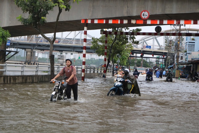 TP.HCM: Đề phòng triều cường, mưa lớn gây ngập trong 4 ngày tới- Ảnh 1.