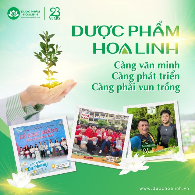 Phát triển bền vững: Triết lý sống còn và hành động của Dược phẩm Hoa Linh- Ảnh 7.