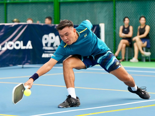 Trương Vinh Hiển, Trịnh Linh Giang cùng giành huy chương ở giải pickleball quốc tế- Ảnh 4.