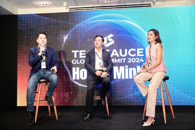 &quot;Techsauce Global Summit 2024 Ho Chi Minh&quot; là dịp đặc biệt để các tổ chức và công ty công nghệ kết nối. Nguồn: KBTG