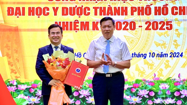 Trường ĐH Y dược TP.HCM có hiệu trưởng mới, 47 tuổi- Ảnh 1.