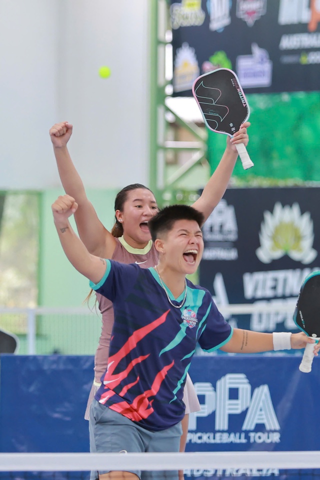 Sophia Huỳnh Trần giành HCV tại giải pickleball danh giá PPA Tour Australia- Ảnh 2.