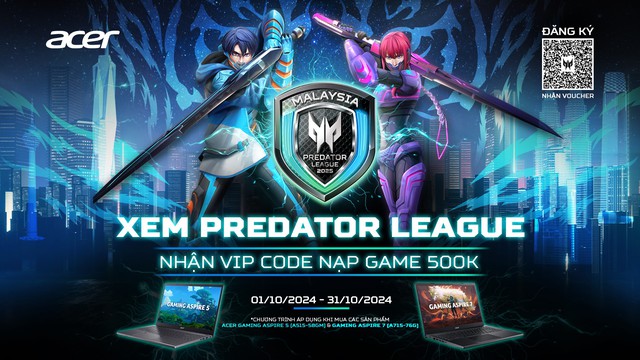 Giải đấu Predator League 2025 và vòng loại chính thức tại Việt Nam bắt đầu- Ảnh 3.