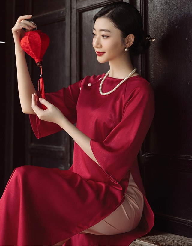 Honoring Vietnamese beauty with ao dai - Photo 6.