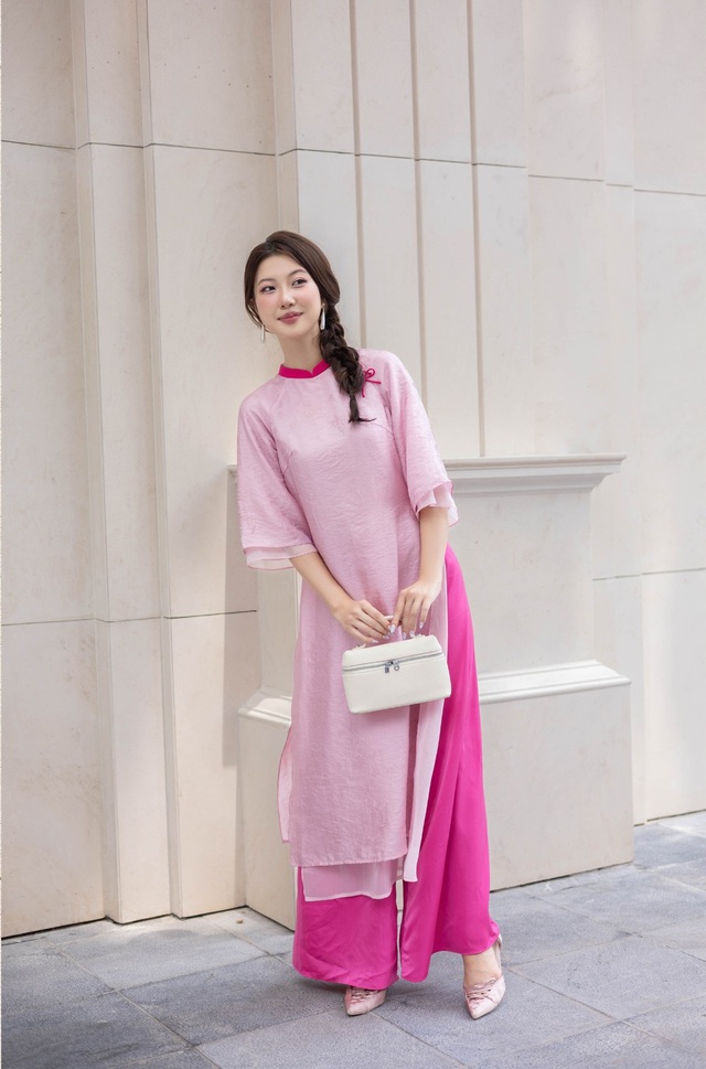 Honoring Vietnamese beauty with ao dai - Photo 8.