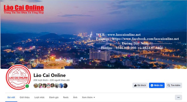 Fanpage Lào Cai Online