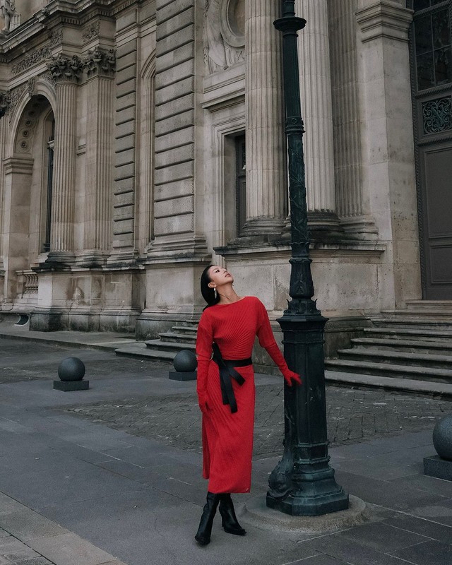 Red clothes are'true love' in the fall-winter 2024 wardrobe - Photo 3.