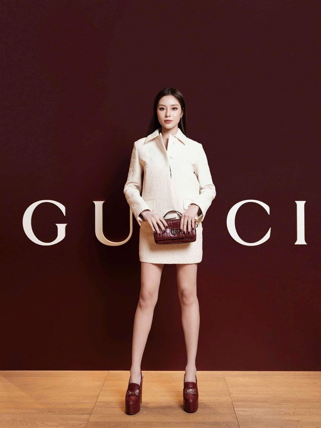 Hoa hậu Tô Diệp Hà tham gia sự kiện mới của Gucci