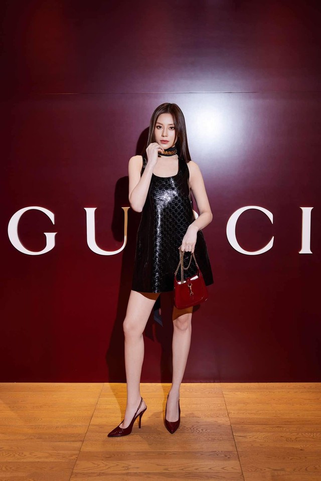 Miss To Diep Ha participated in Gucci's new event - Photo 6.