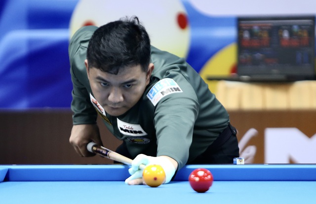 Billiards: Trần Quyết Chiến bùng nổ chiếm nhất bảng, cùng Bao Phương Vinh giành vé knock-out- Ảnh 3. Billiards: Trần Quyết Chiến bùng nổ chiếm nhất bảng, cùng Bao Phương Vinh giành vé knock-out- Ảnh 3.