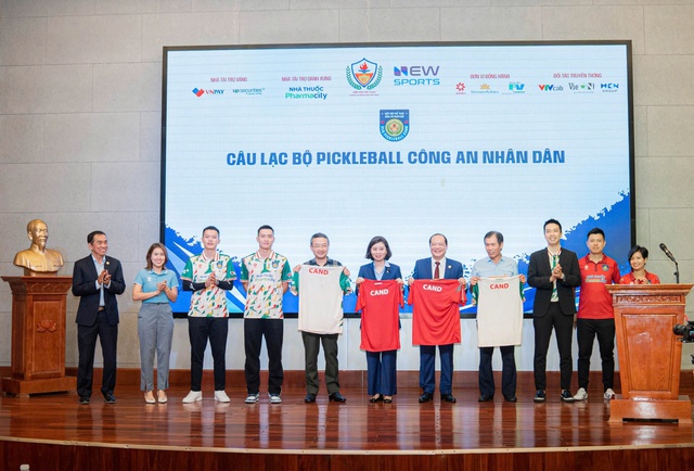 CLB pickleball CAND ra mắt áo đấu 2024- Ảnh 1.