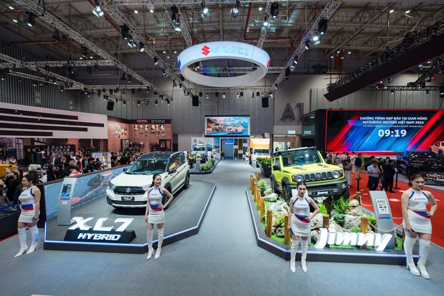 Vietnam Motor Show 2024: Khám phá không gian ‘dẫn lối đa trải nghiệm’ của Việt Nam Suzuki- Ảnh 1.