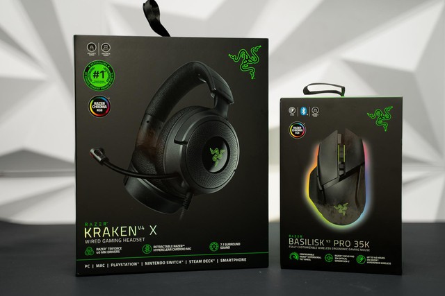 Trải nghiệm bộ đôi gaming gear Razer Basilisk V3 Pro 35K và Kraken V4 X- Ảnh 1.