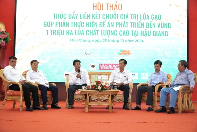 Hậu Giang phấn đấu đạt 46.000 ha vào đề án 1 triệu ha lúa chất lượng cao- Ảnh 1.