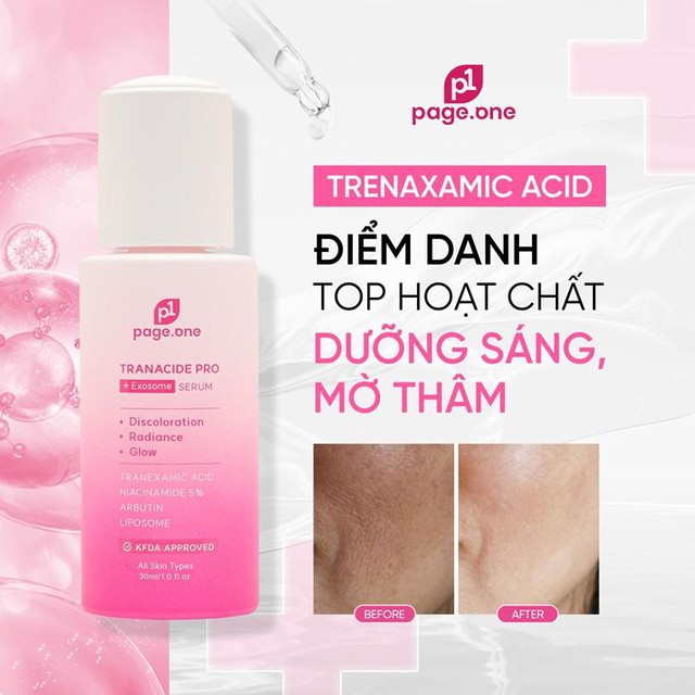 Tranexamic Acid đường thoa có thật sự hiệu quả trong việc dưỡng sáng, mờ thâm nám?- Ảnh 5.