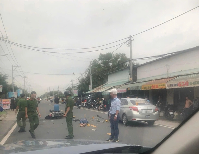 TP.HCM: Tai nạn giữa ô tô tập lái và xe máy, một người tử vong- Ảnh 1.