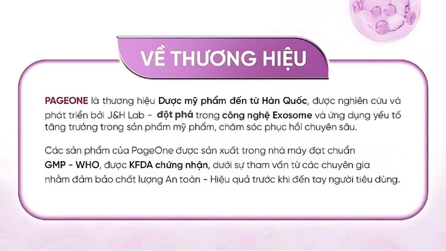 Hướng dẫn sử dụng mỹ phẩm PageOne chuẩn chuyên gia cho da khỏe đẹp, rạng rỡ- Ảnh 11.