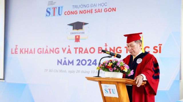 STU tổ chức Lễ khai giảng và trao bằng tốt nghiệp thạc sĩ năm 2024