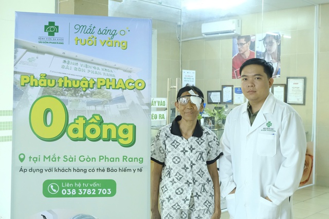 BV Sài Gòn Phan Rang khám mắt, phẫu thuật Phaco 0 đồng người đục thủy tinh thể- Ảnh 4.