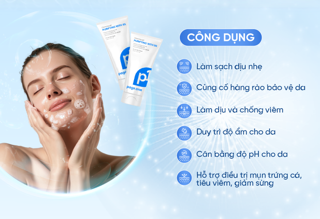 Review gel rửa mặt PageOne Cleansing Gel Purifying With B5 có tốt không?- Ảnh 7.