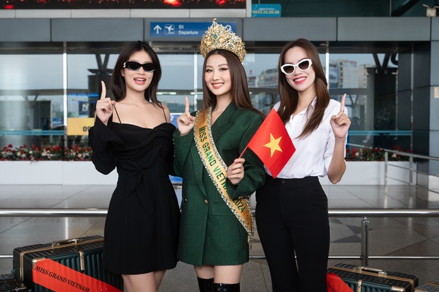 Võ Lê Quế Anh lên đường 'chinh chiến' Miss Grand International sau ồn ào- Ảnh 2.