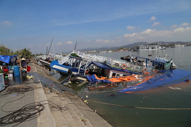 Doanh nghiệp điêu đứng vì tàu chìm trên vịnh Hạ Long trong bão số 3 - Ảnh 3.