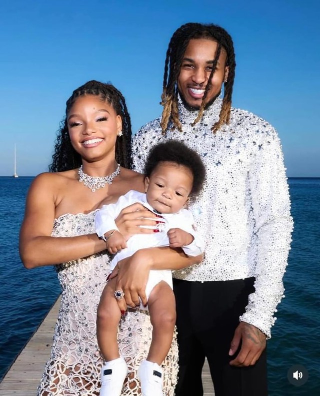 'Nàng tiên cá' Halle Bailey chia tay bạn trai sau khi sinh con đầu lòng- Ảnh 1.