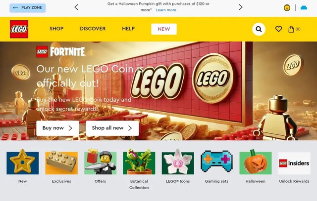 Trang web Lego bị tấn công để quảng bá lừa đảo tiền điện tử- Ảnh 1.