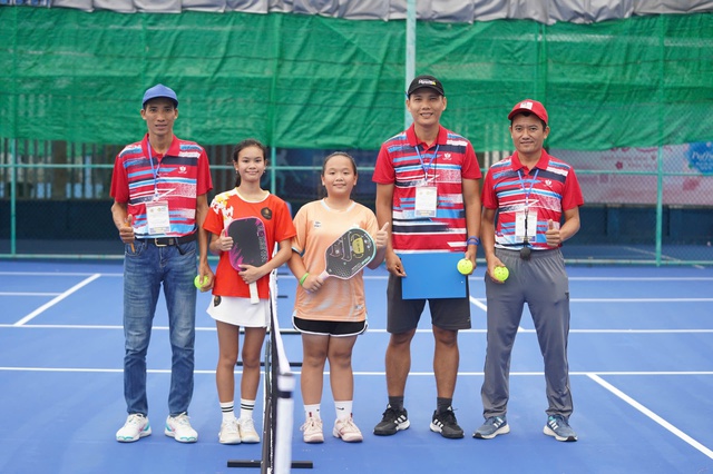 Cô bé có ‘biệt danh’ ngộ nghĩnh vô địch giải pickleball châu Á- Ảnh 1.