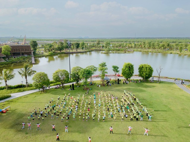 Một sự kiện thể thao được tổ chức tại Eco Central Park