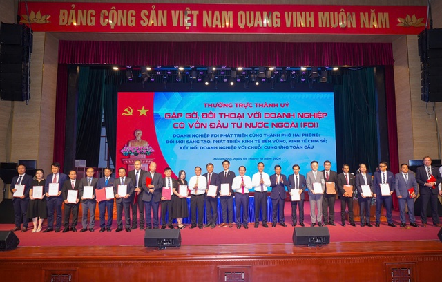 Hải Phòng cam kết cùng đồng hành với doanh nghiệp FDI- Ảnh 1.