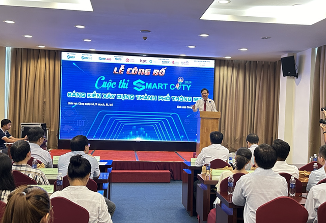 Khởi động cuộc thi Smart City 2024 - Sáng kiến xây dựng thành phố thông minh- Ảnh 1.