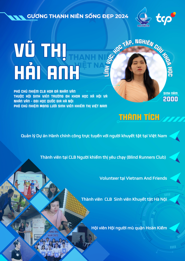 13 tuổi mới bắt đầu đi học, nữ sinh khiếm thị đỗ trường đại học top đầu- Ảnh 4.