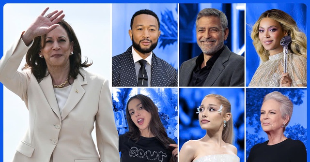 List of celebrities supporting Kamala Harris in the race to the White House - Photo 2.