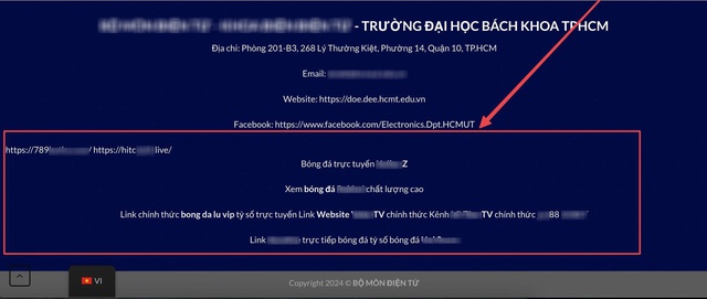 Link 'bẩn' hoành hành website cơ quan nhà nước, giáo dục- Ảnh 1.