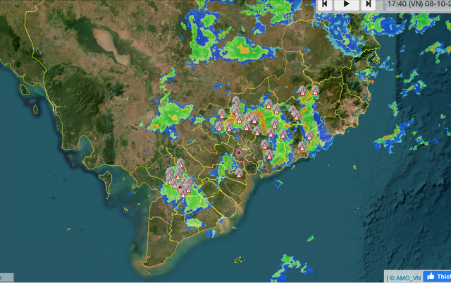 Nam bộ tiếp tục xuất hiện đợt mưa giông, sấm sét mới
- Ảnh 1.