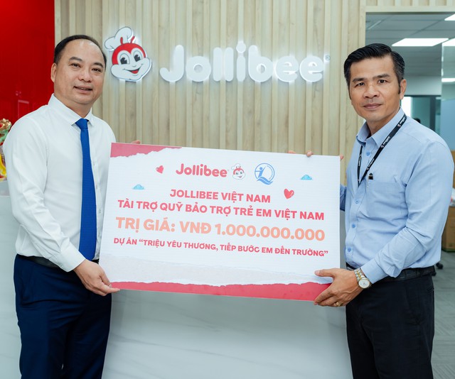 'Triệu Yêu Thương, Tiếp Bước Em Đến Trường':  Jollibee Việt Nam lan tỏa 1 triệu yêu thương- Ảnh 2.