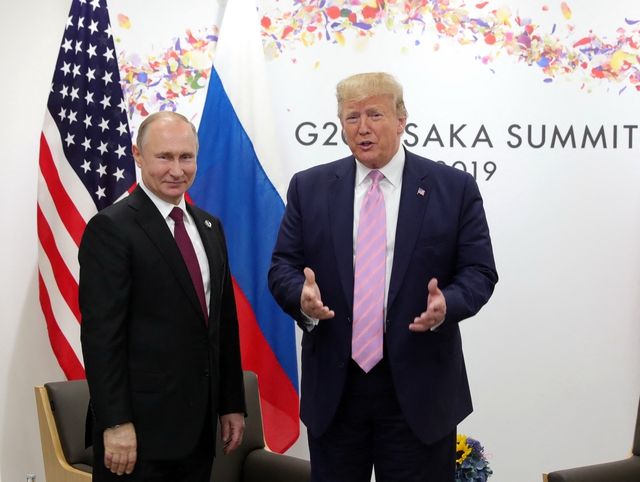 Điện Kremlin bác tin ông Putin và ông Trump điện đàm nhiều lần từ 2021- Ảnh 1.