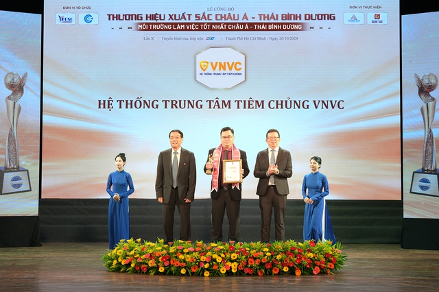 VNVC là nơi có môi trường làm việc tốt nhất châu Á - Thái Bình Dương 2024- Ảnh 1.