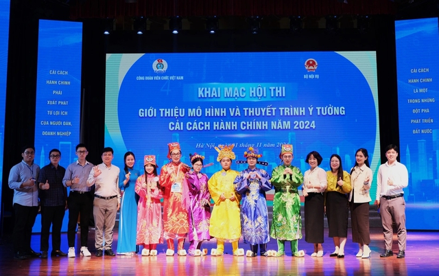 Công đoàn Cơ quan T.Ư Đoàn đoạt giải nhì hội thi cải cách hành chính 2024- Ảnh 1.