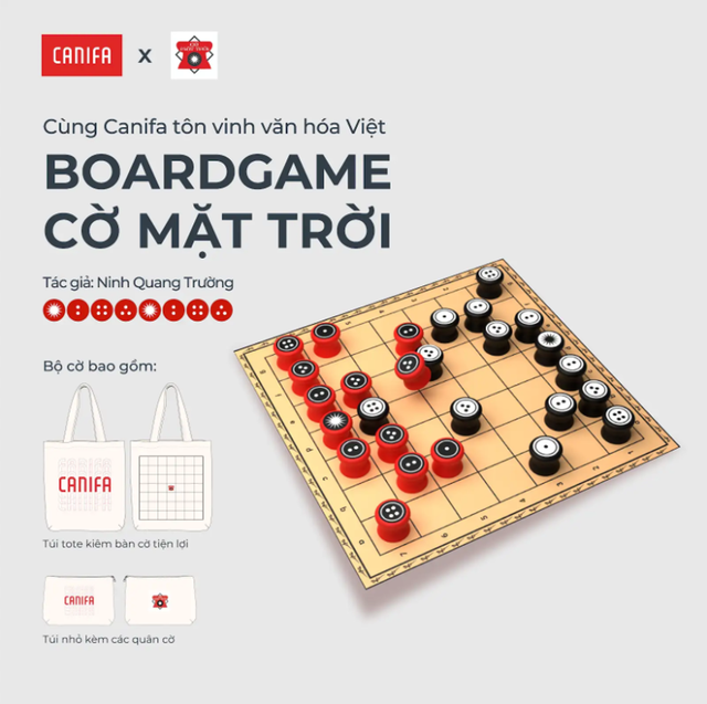 Canifa và Boardgame Cờ Mặt Trời ra mắt sản phẩm mới tôn vinh văn hóa Việt- Ảnh 1.