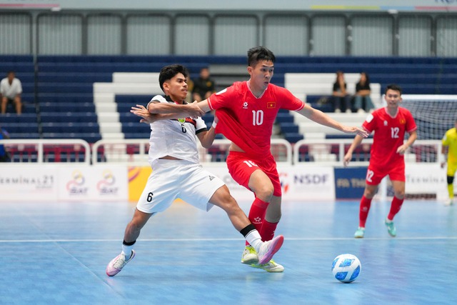 Việt Nam 0-2 Indonesia, chung kết futsal Đông Nam Á: Lỡ hẹn với ngôi vô địch- Ảnh 1.