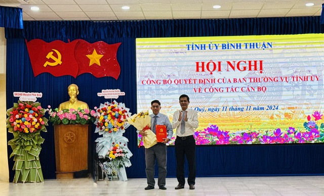 Bình Thuận: Ông Nguyễn Quốc Thắng làm Bí thư Huyện ủy Phú Quý- Ảnh 1.
