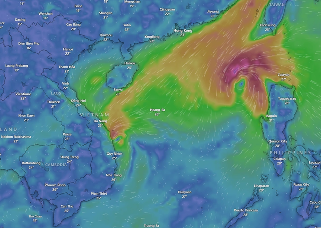Bão số 8 và áp thấp nhiệt đới hoạt động trên Biển Đông như thế nào?- Ảnh 1.